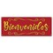 Signmission Bienvenidos Banner Concession Stand Food Truck Single Sided B-30020 - alternate 1